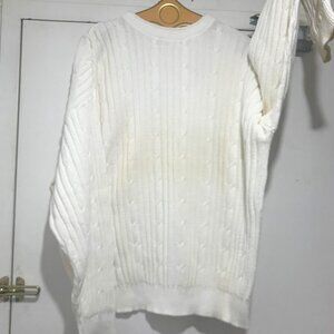 VINTAGE CAPE ISLE KNITTERS COTTON PATTERN SWEATERS SIZE XL